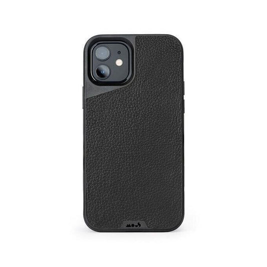 Mous iPhone 12 mini Limitless 3.0 Case, Black Leather