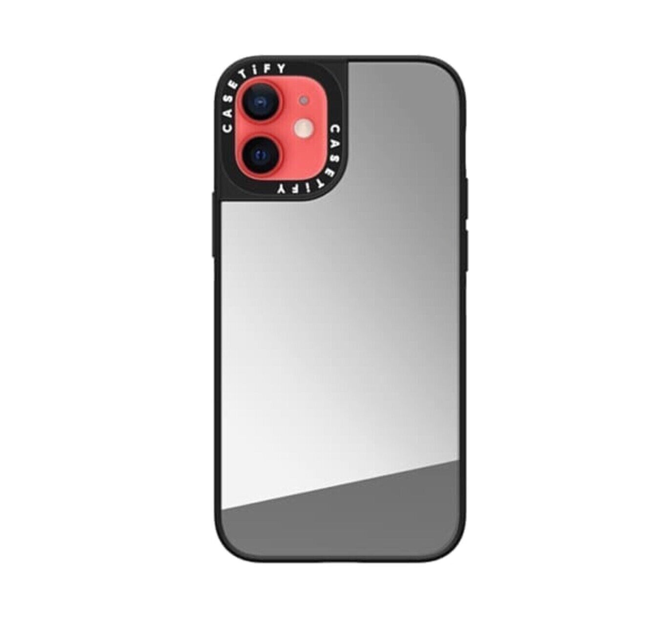 Casetify iPhone 12 mini Mirror Case, Silver