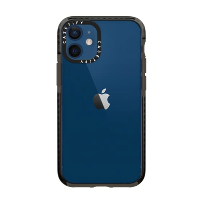 Casetify iPhone 12 mini Impact Case, Black