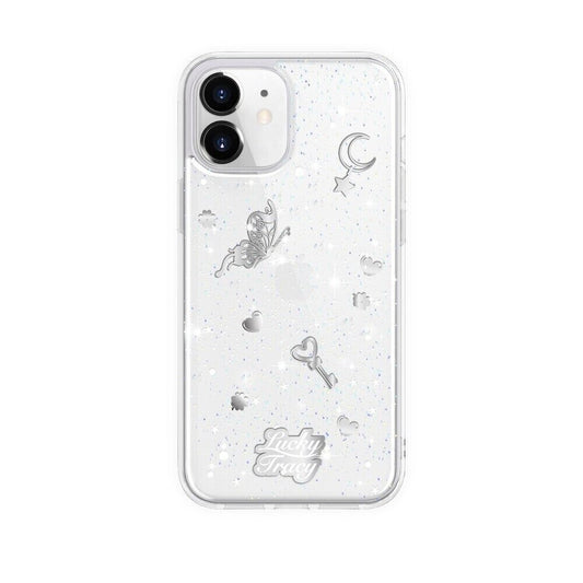 SwitchEasy iPhone 12 mini Lucky Tracy PC+TPU Case, Transparent