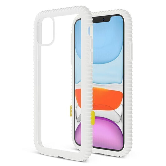 JTLegend iPhone 11 Pro Max Wavyee Case, Cloud White