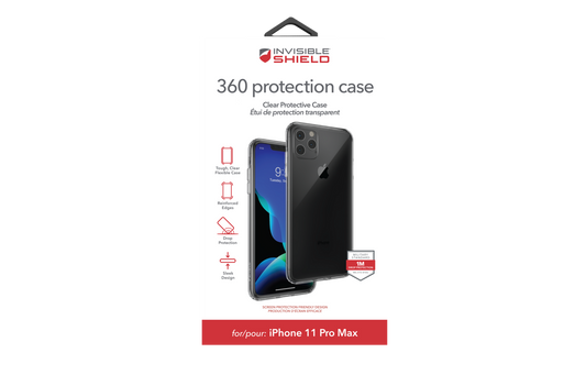 ZAGG InvisibleShield iPhone 11 Pro Max 360 Protection Case, Ultra Clear