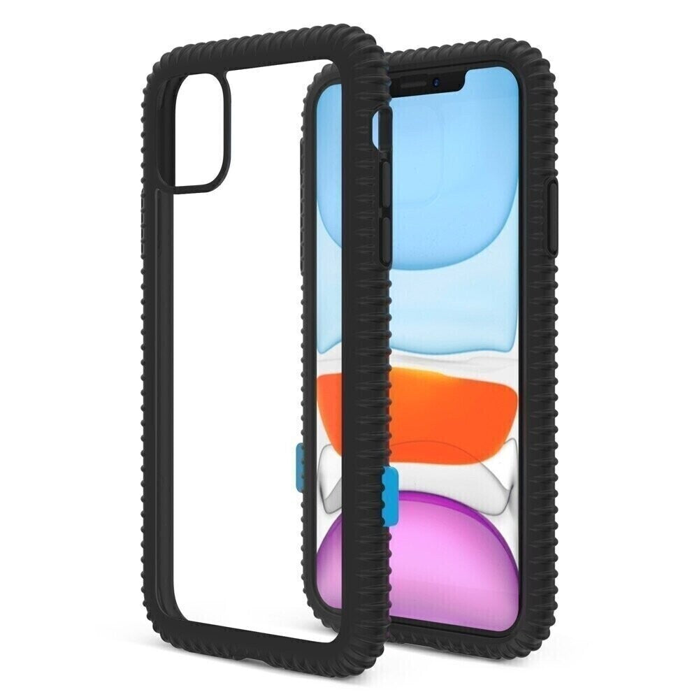 JTLegend iPhone 11 Wavyee Case, Black