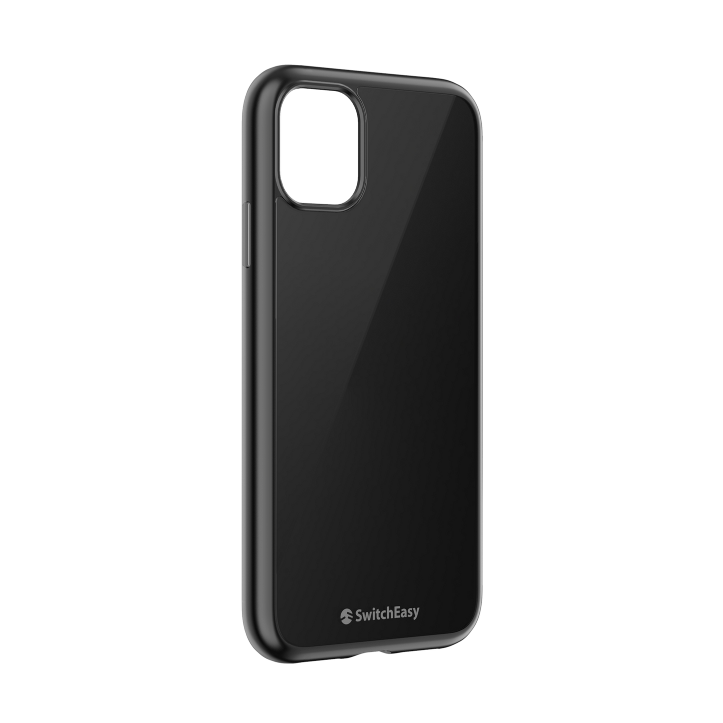 SwitchEasy iPhone 11 Glass Edition Glass+TPU Case, Black