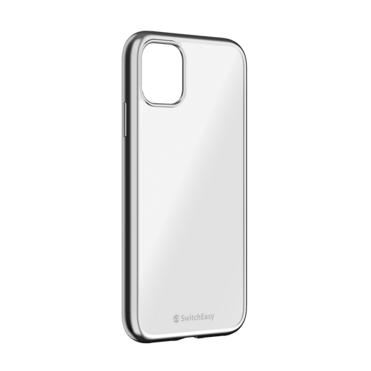 SwitchEasy iPhone 11 Glass Edition Glass+TPU Case, White