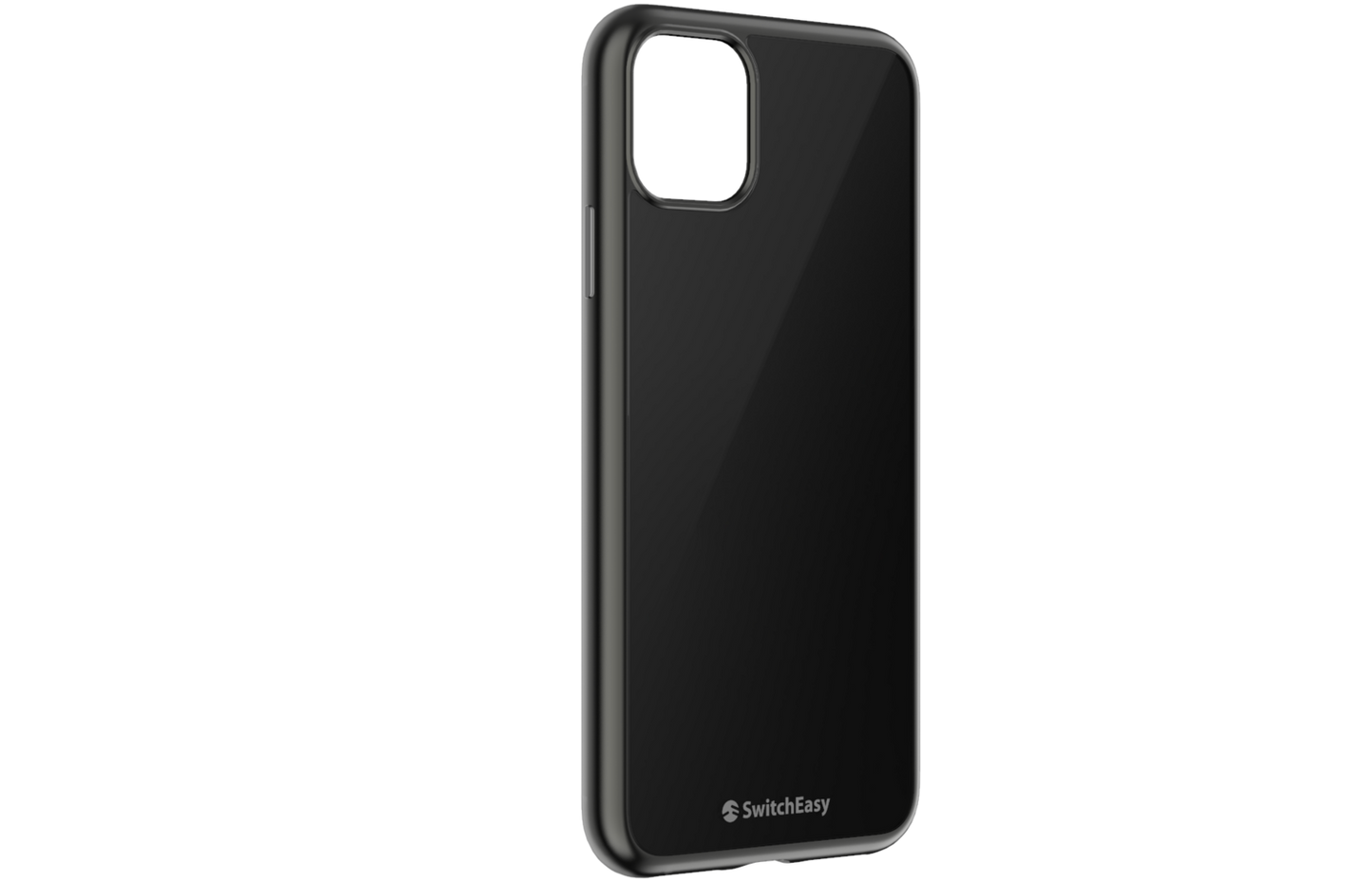 SwitchEasy iPhone 11 Pro Max Glass Edition Glass+TPU Case, Black