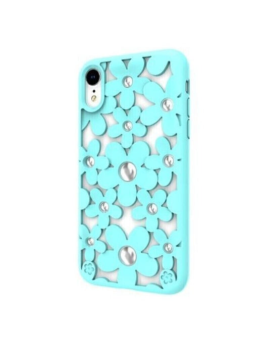 SwitchEasy iPhone XR Fleur TPU Case, Mint