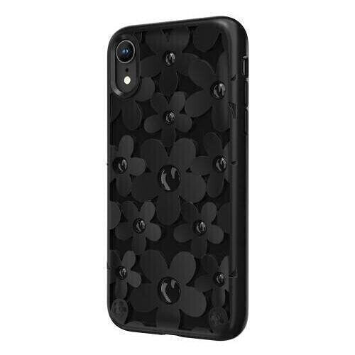 SwitchEasy iPhone XR Fleur TPU Case, Black