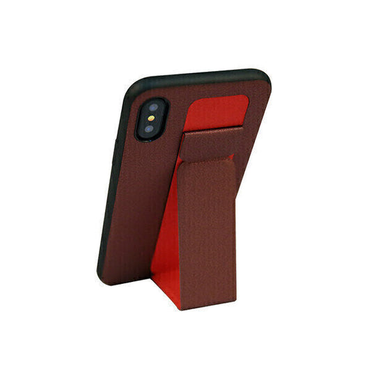 iPearl iPhone X Leather Grip Case, Wine Red