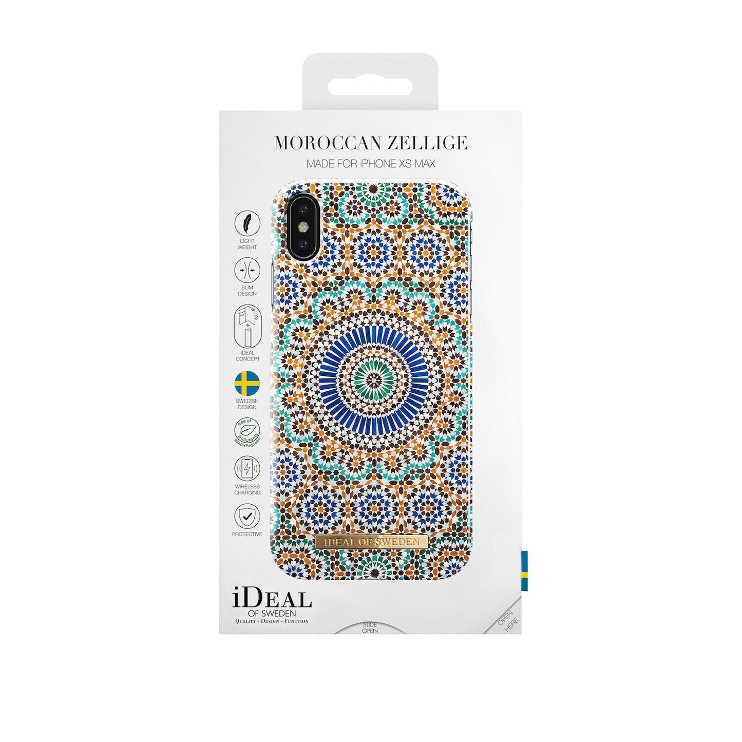 iDeal Of Sweden iPhone Xs Max Fashion Case S/S 2017, Moroccan Zellige