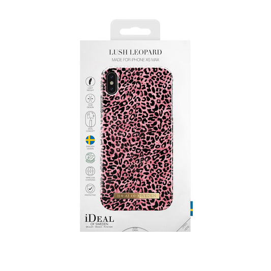 iDeal Of Sweden iPhone Xs Max Fashion Case 2019, Lush Leopard