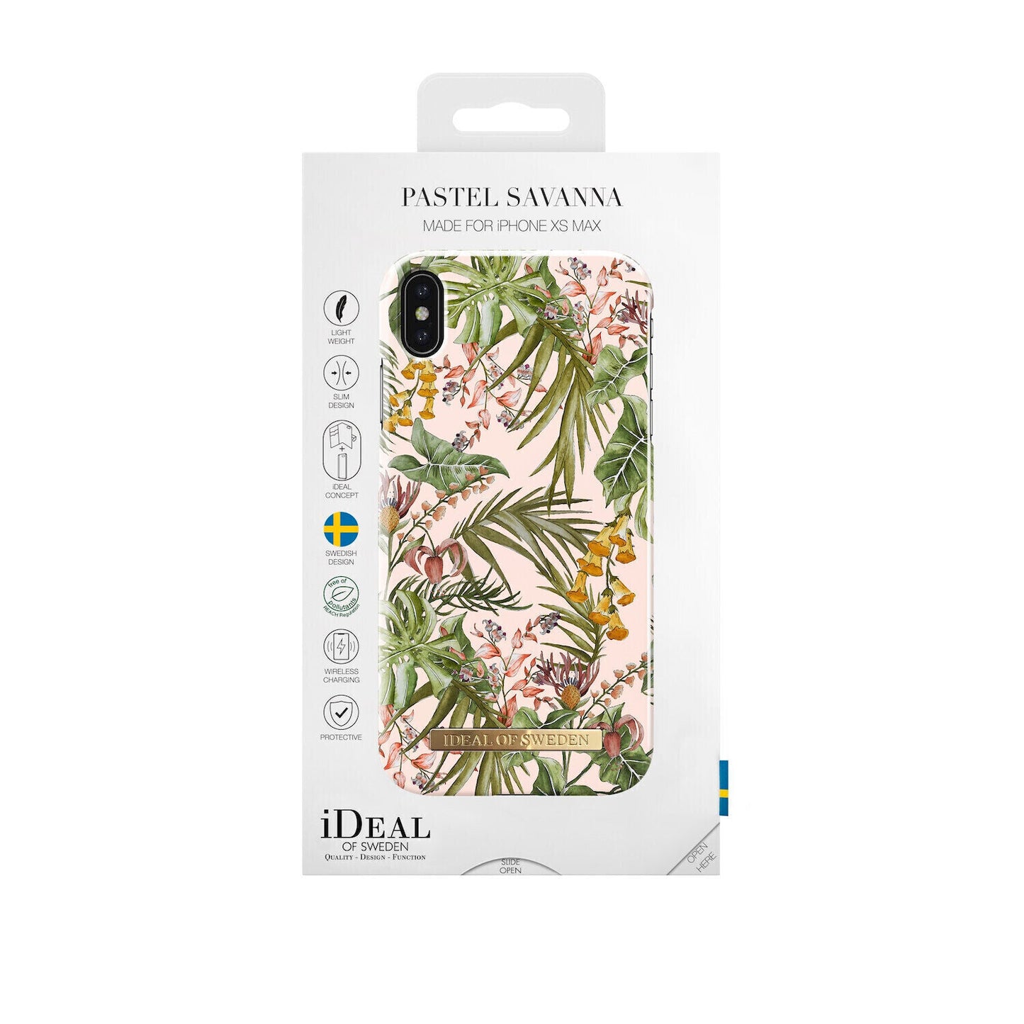 iDeal Of Sweden iPhone Xs Max Fashion Case 2019, Pastel Savanna