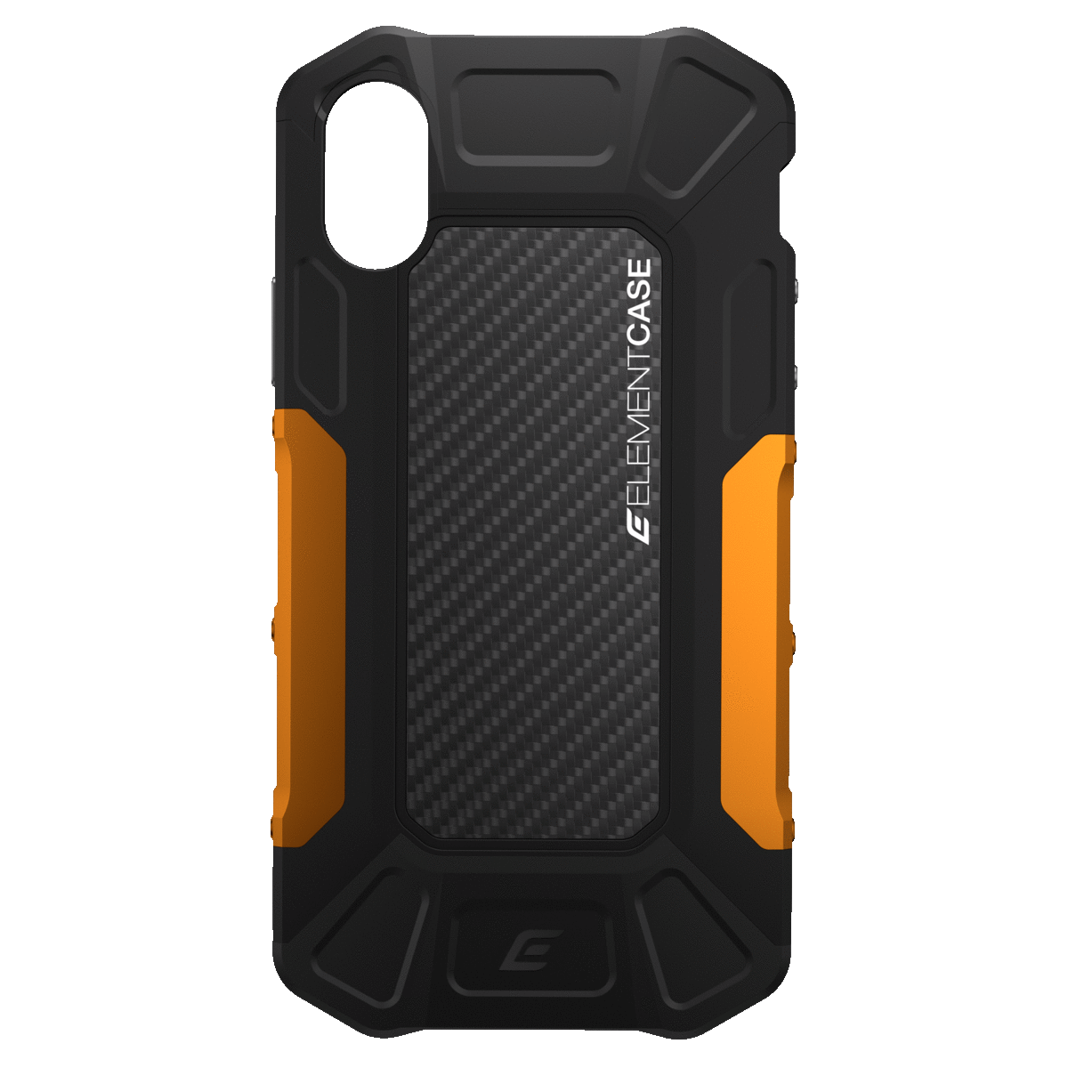 Element Case iPhone X Formula, Black/Orange