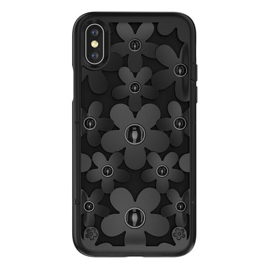 SwitchEasy iPhone Xs Max Fleur TPU Case, Black