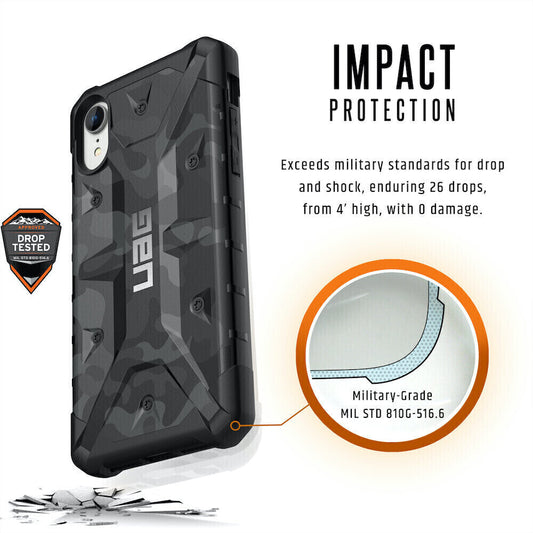 UAG iPhone XR Pathfinder Case, Camo Midnight