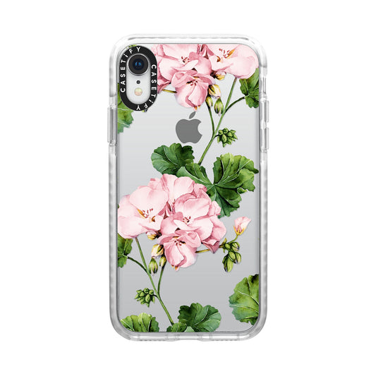 Casetify iPhone XR Impact Case, Frost Geranium