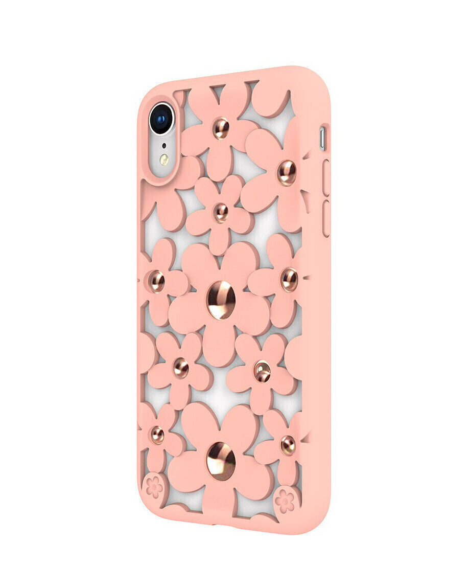 SwitchEasy iPhone XR Fleur TPU Case, Pink