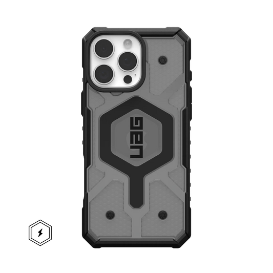 UAG iPhone 16 Pro Max Pathfinder Clear MagSafe, Ash