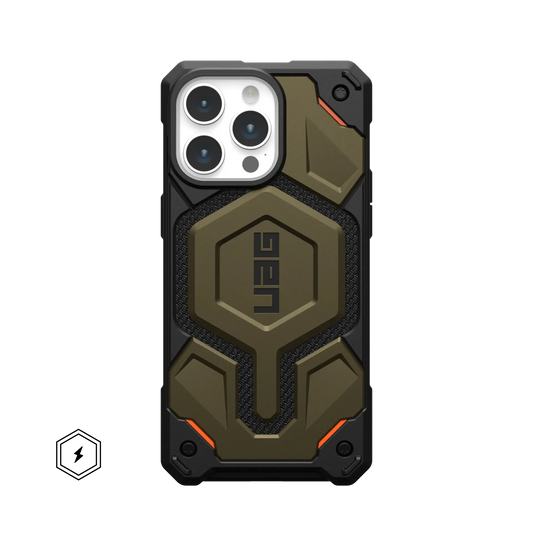 UAG iPhone 15 Pro Max Monarch Pro, Kevlar Element Green