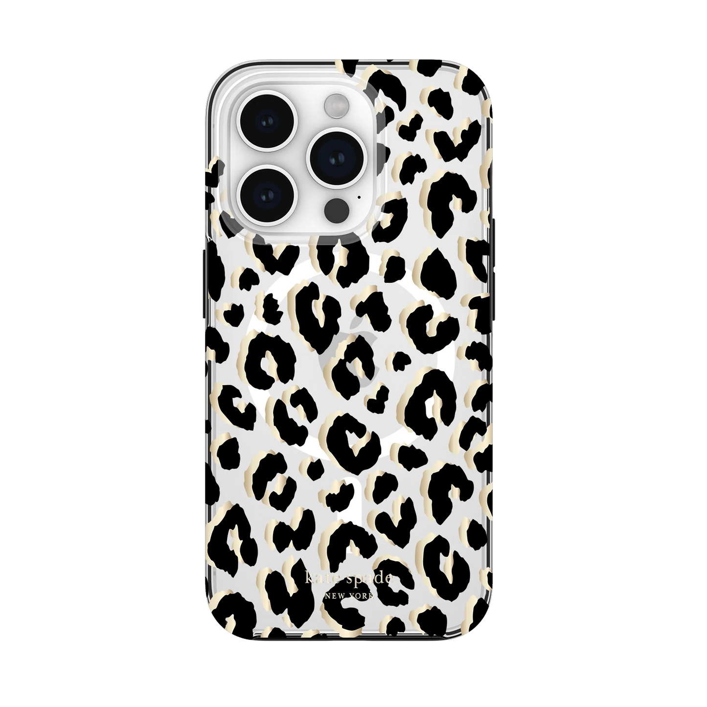 KSNY Protective Hardshell for MagSafe Case for iPhone 15 Pro Max - City Leopard