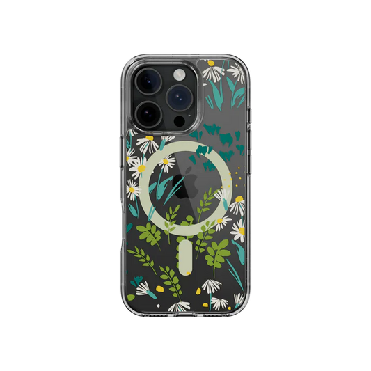 SwitchEasy iPhone 16 Pro Style M Pattern Shockproof, Daisy